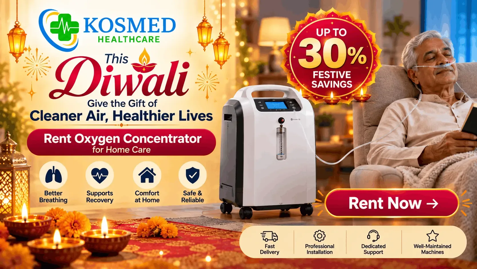 Diwali offer for oxygen concentrator